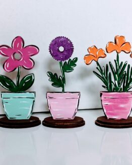 Flowers with stand , Pack of 5
