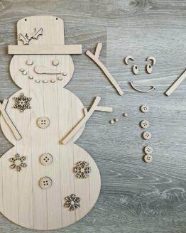 Build a Snowman DIY Kit