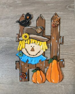 Scarecrow Fence Sign