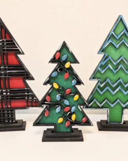 Christmas tree trio set