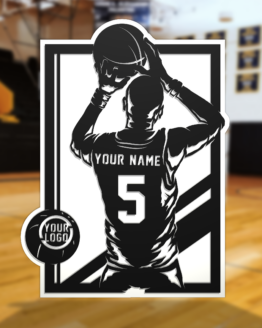 Personalized Basketball Signage