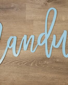 Custom Wooden Name Sign, Personalized