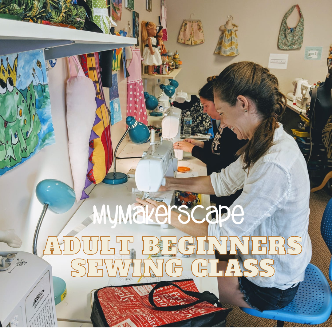 adult beginners sewing class