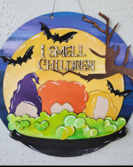 Sister witches Door hanger sign DIY kit