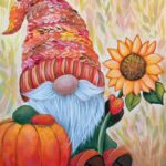 Happy Harvest Gnome Paint Night