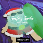 Surfing Santa Board Paint Party 11/16