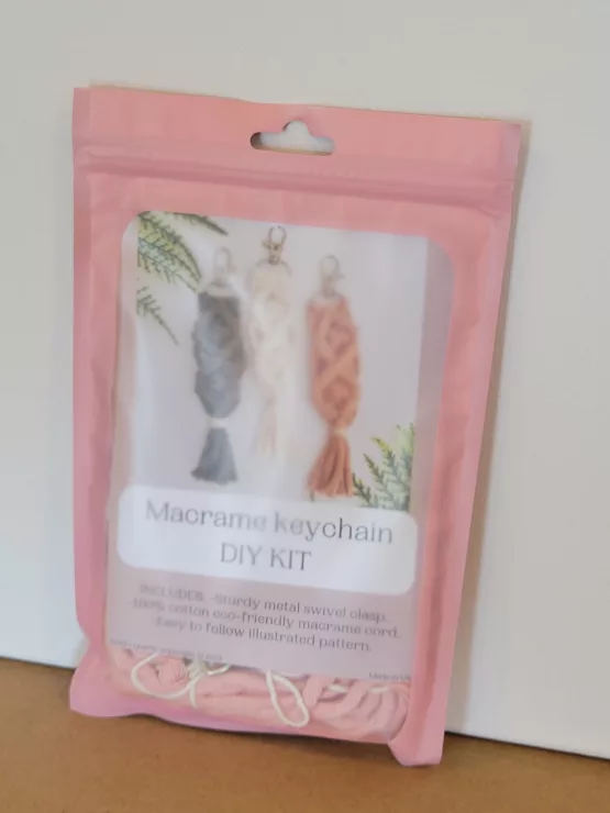 Macrame Keychain DIY Kit