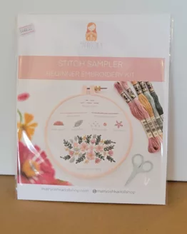 Stitch Sampler - Beginner Embroidery Kit