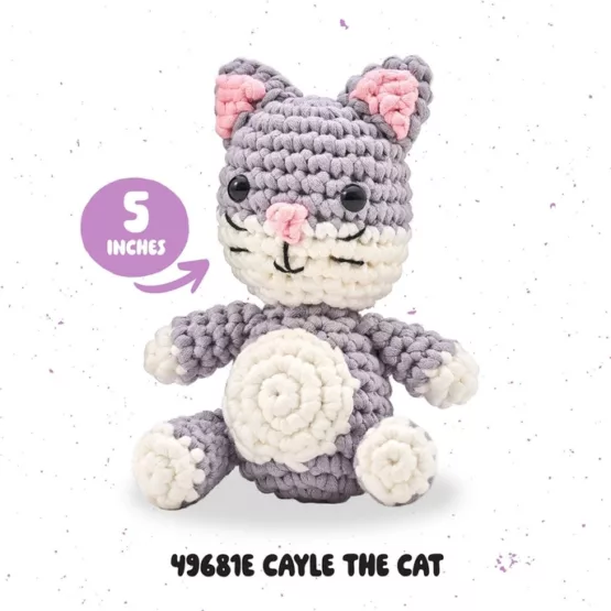 Crochet Kit - Caylee the Cat - Image 3