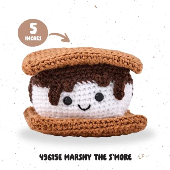 Crochet Kit - Marshy the S'more - Image 4