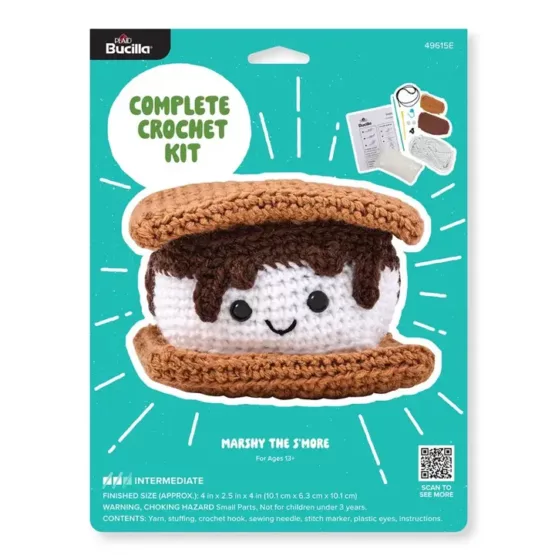 Crochet Kit - Marshy the S'more