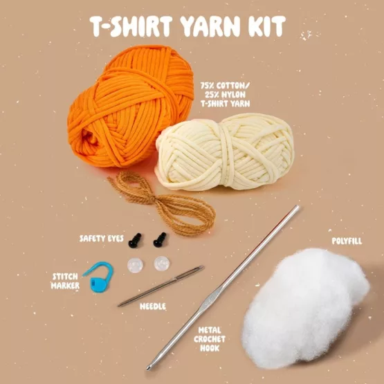 Crochet Kit - Tommy the Fox - Image 3