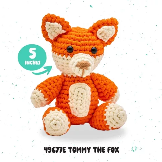 Crochet Kit - Tommy the Fox - Image 2