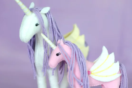 Felt Unicorn Sewing Pattern - Image 2