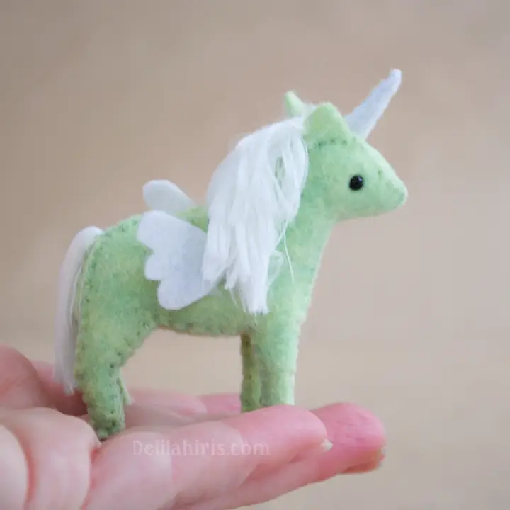 Sewing Pattern - Tiny Unicorn 1