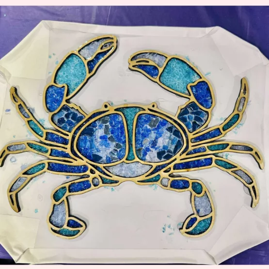 Shattered Glass Crab DIY kit