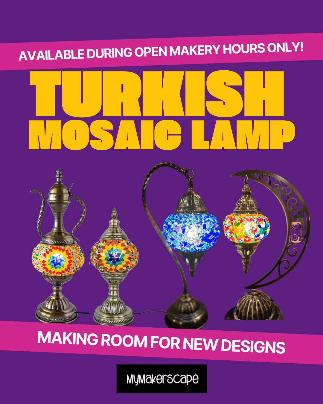 Turkish Mosaic Lamp DIY kit