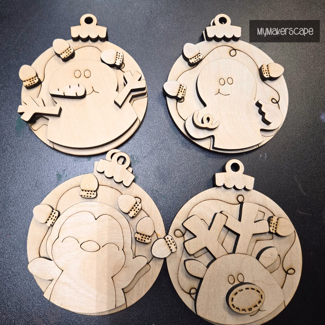 Bulb Customizable Ornament DIY kit