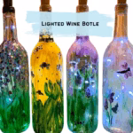 Lighted Wine Bottle Paint Party @Cocoa Village